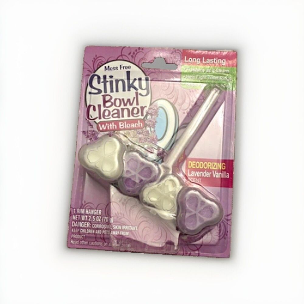 Stinky Bowl Cleaner Bathroom Freshener Toilet Lavender Vanilla